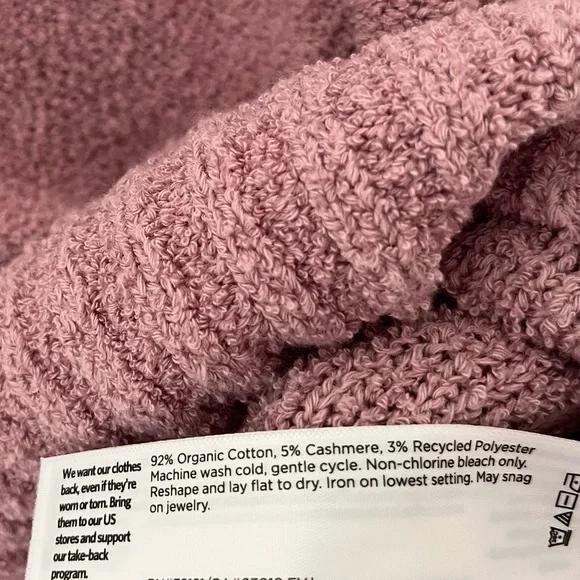 Eileen Fisher Cotton Fluff Crew Neck Sweater size Small - Picture 7 of 7